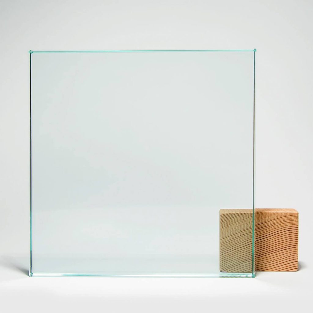 Clear Shower Door Glass Sample